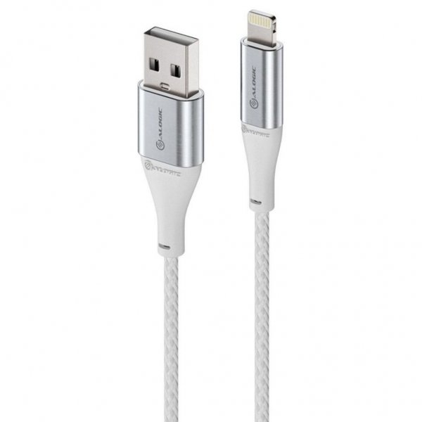 ALOGIC Ultra USB-A till Lightning-Kabel 1.5 m Sølv