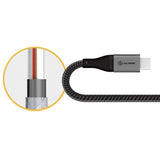 ALOGIC Ultra USB-A til USB-C kabel 3A/480Mbps 1,5 meter Space Grey