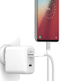 ALOGIC USB-C till USB-A Kabel 3A/480Mbps 30cm Sølv