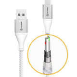 ALOGIC USB-C till USB-A Kabel 3A/480Mbps 30cm Sølv