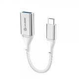 ALOGIC Ultra USB-C till USB-A Adapter 15 cm Silver