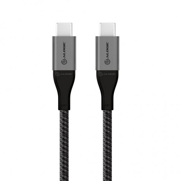 ALOGIC Ultra USB-C till USB-C Kabel 5A/480Mbps 1.5 meter Rymdgrå