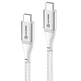 ALOGIC Ultra USB-C till USB-C Kabel 5A/480Mbps 1.5 meter Sølv