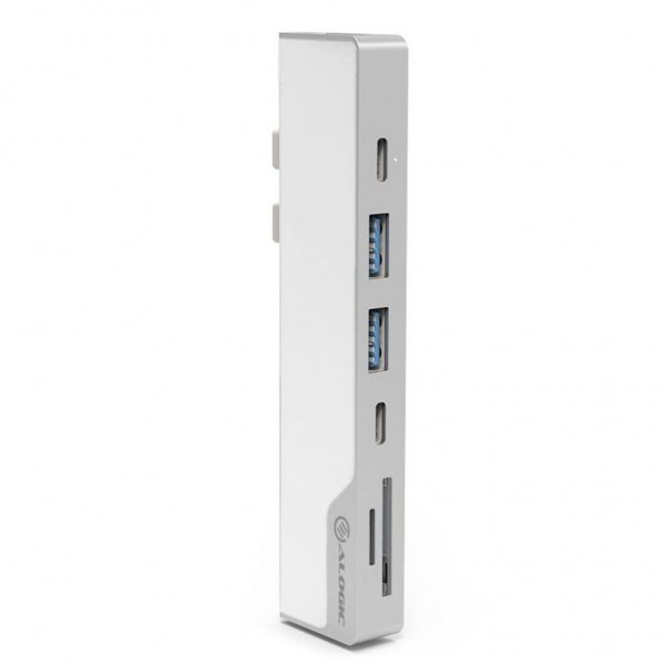 ALOGIC Ultra USB-C Dock NANO Gen 2 - HDMI. USB. SD-Kort 100W PD Silver