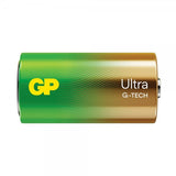GP Ultra Alkaline C Battery 14AU/LR14 2-pack