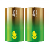 GP Ultra Alkaline D Battery 13AU/LR20 2-pack
