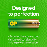 GP Ultra Alkaline D Battery 13AU/LR20 2-pack
