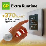 GP Ultra Lithium Battery Button cell CR2032 8-pack