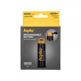 Aqiila Rechargeable 18650 Battery USB-C