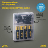 Aqiila Rechargeable AAA Battery USB-C 4-pack
