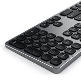 Satechi Tastatur med trådbunden USB anslutning Nordisk Layout Space Gray