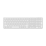 Satechi Trådløst Tastatur för upp till 3 enheter Nordisk Layout Sølv