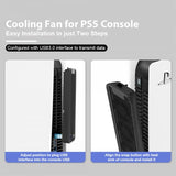 USB 3.0 kjølevifte til PlayStation 5 Hvit