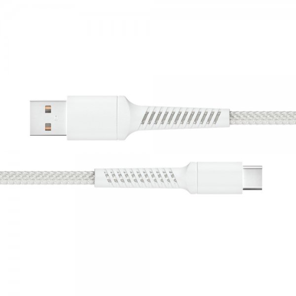 X2O USB-A til USB-C Kabel Longlife 60W 2m Hvit