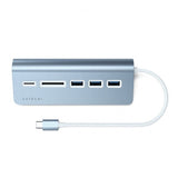 Satechi USB-C Combo Hub for Desktop Blå