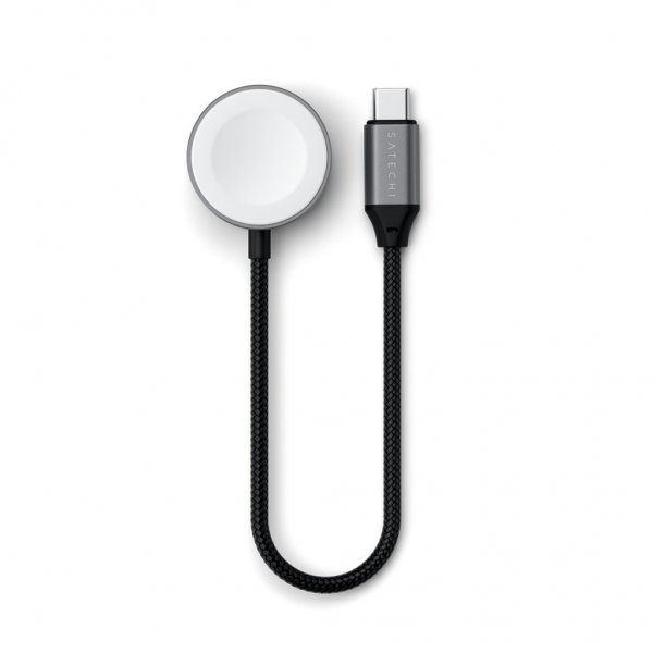 Satechi USB-C magnetisk hurtigladekabel for Apple Watch