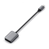 Satechi USB-C till 3.5mm och USB-C PD Adapter Grå