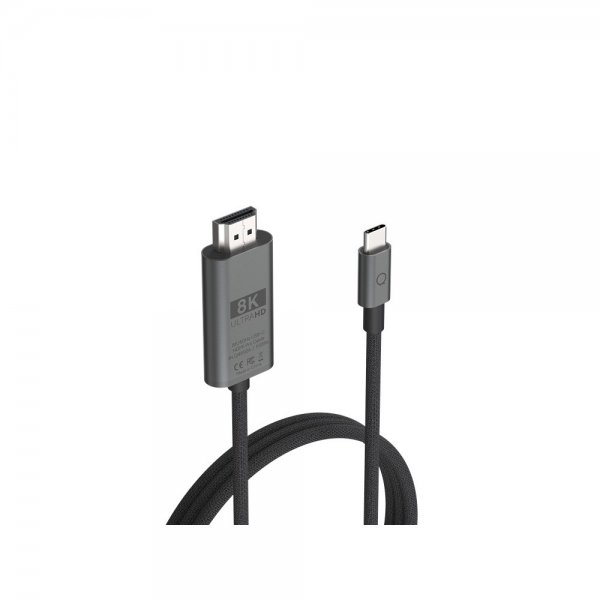 LINQ by Elements USB-C till HDMI 8K/60Hz Adapterkabel 2m