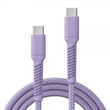 X2O USB-C til USB-C Kabel Longlife 100W 2m Lilla