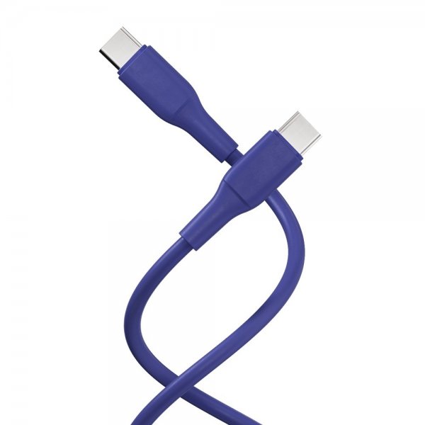 X2O USB-C til USB-C Kabel Superflex 60W 1.5m Blå