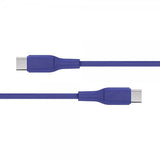 X2O USB-C til USB-C Kabel Superflex 60W 1.5m Blå