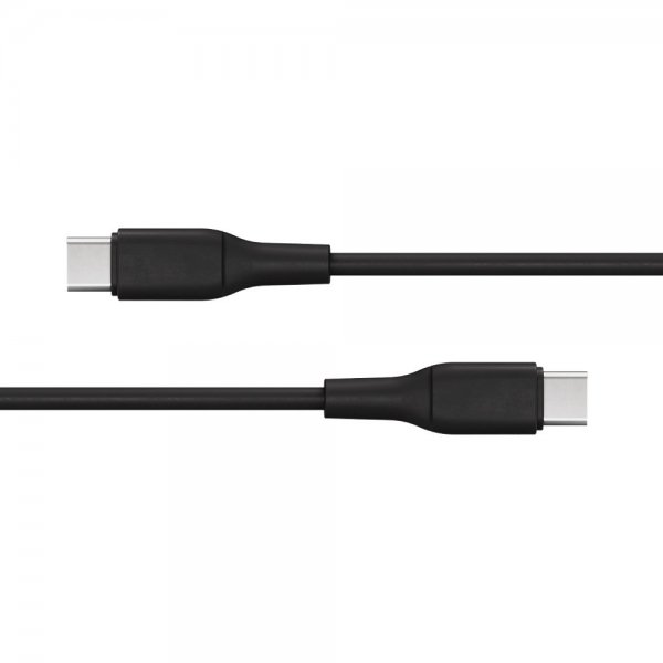X2O USB-C til USB-C Kabel Superflex 60W 1.5m Svart