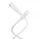 X2O USB-C til USB-C Kabel Superflex 60W 1.5m Hvit