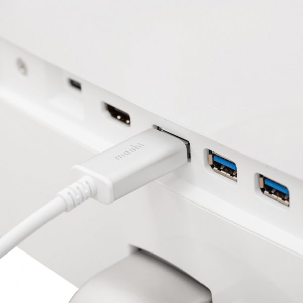 Moshi USB-C til DisplayPort-kabel 1.5 m Hvit
