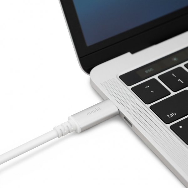Moshi USB-C til DisplayPort-kabel 1.5 m Hvit