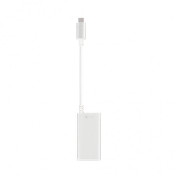 Moshi USB-C til Gigabit Ethernet-Adapter Hvit