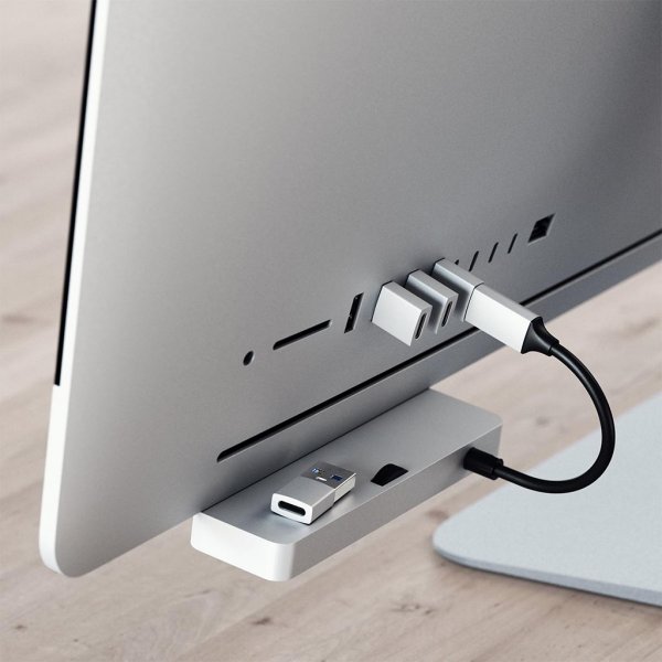 Satechi USB-A till USB-C Adapter Sølv