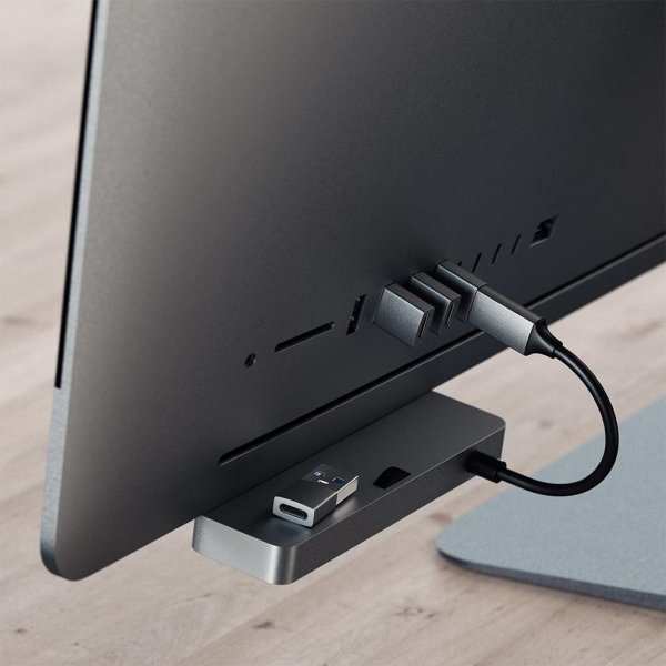 Satechi USB-A till USB-C Adapter Sølv