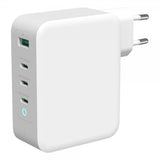 Deltaco Lader 3xUSB-C och 1xUSB-A GaN 100W
