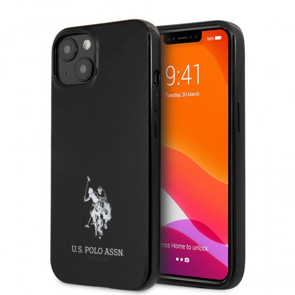 U.S. Polo iPhone 13 Mini Deksel med Logo Svart