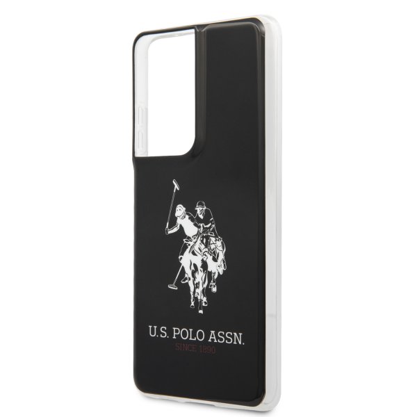 U.S. Polo Samsung Galaxy S21 Ultra Deksel med Logo Svart