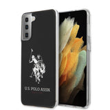 U.S. Polo Samsung Galaxy S21 Plus Deksel med Logo Svart