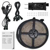Deltaco Smart Home Utendørs LED-strip RGB IP65 2x5m