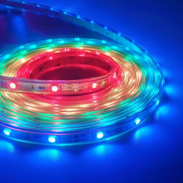 Deltaco Smart Home Utendørs LED-strip RGB IP65 2x5m