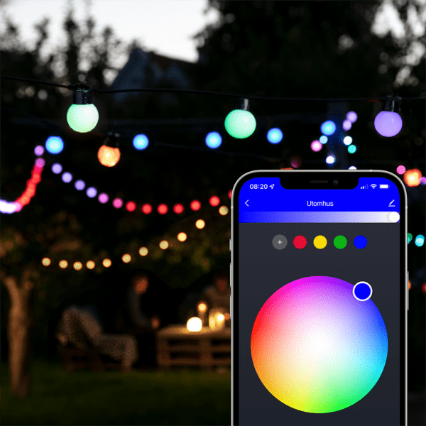 Lite bulb moments Smart String Lights - Globe 3 cm