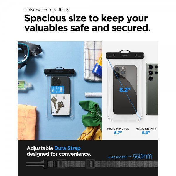 Spigen Vanntett Etui Aqua Shield Transparent