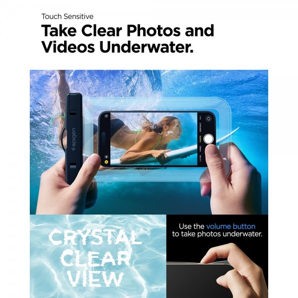 Spigen Vanntett Etui Aqua Shield Transparent