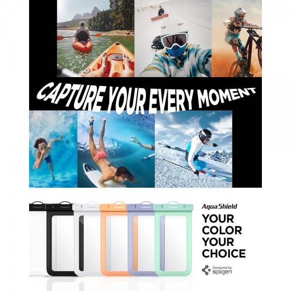 Spigen Vanntett Etui Aqua Shield Transparent