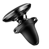 Baseus Magnetisk Mobilholder til bil till Smartphones Svart