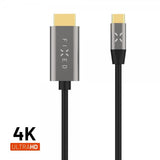 Fixed Kabel Video USB-C til HDMI 4K/60Hz 2m