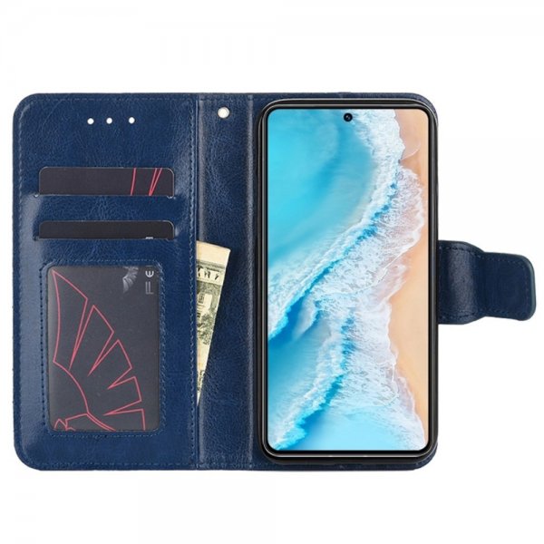 Vivo X80 Pro Etui med Kortlomme Blå