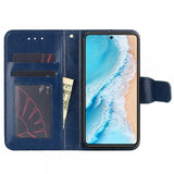 Vivo X80 Pro Etui med Kortlomme Blå