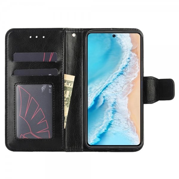 Vivo X80 Pro Etui med Kortlomme Svart