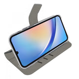 Celly Samsung Galaxy A35 Etui Wally Wallet Case Svart