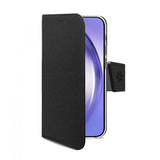 Celly Samsung Galaxy A55 Etui Wally Wallet Case Svart
