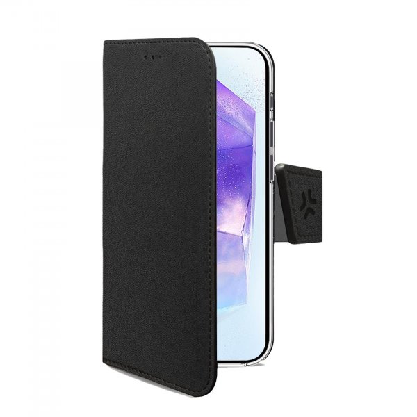 Celly Samsung Galaxy A56 Etui Wally Wallet Case Svart